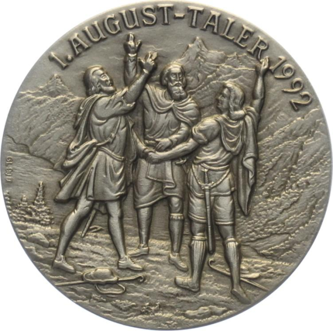 1. August-Taler 1992 - Giornico 1478
